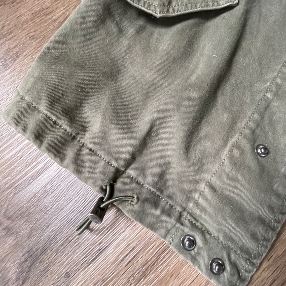 NWT Who What Wear Paris Green Utility Jacket Women's Large - Picture 16 of 16